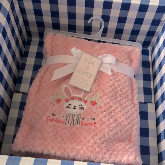 Zak & Zoey Bedding Hostpickzak Zoey Pink Baby Blanket Poshmark